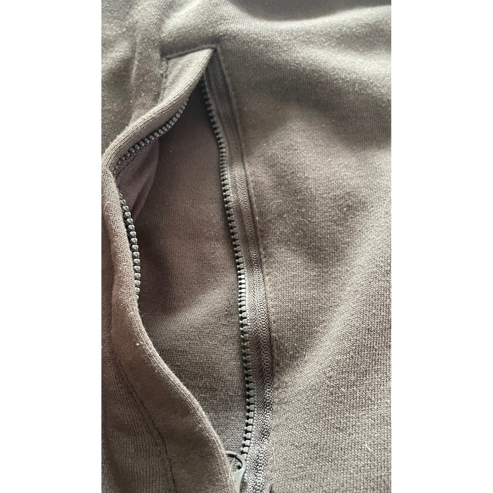 North Face Men's XL Black and Gray Double sided Puffer Jacket Reversible - Picture 10 of 11